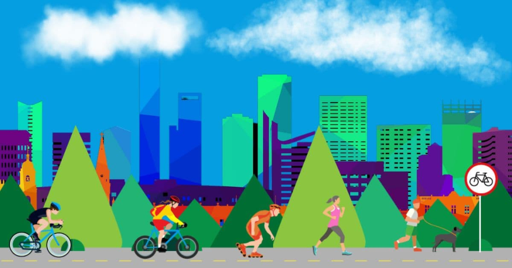 Llénate de energía y diversión este 31 de marzo en la ciclovía ¡Te esperamos!