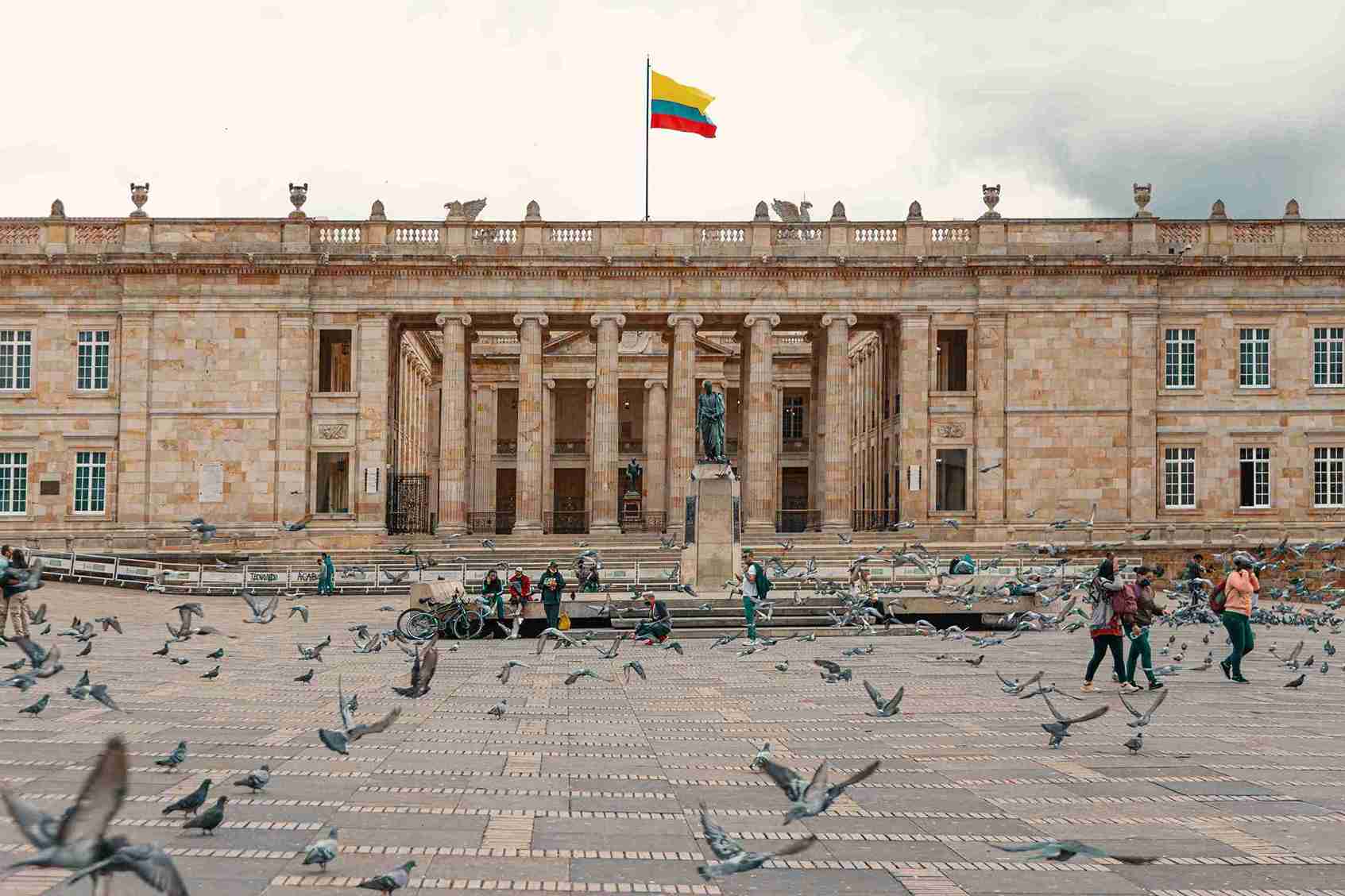 Plaza de Bolívar de Bogotá