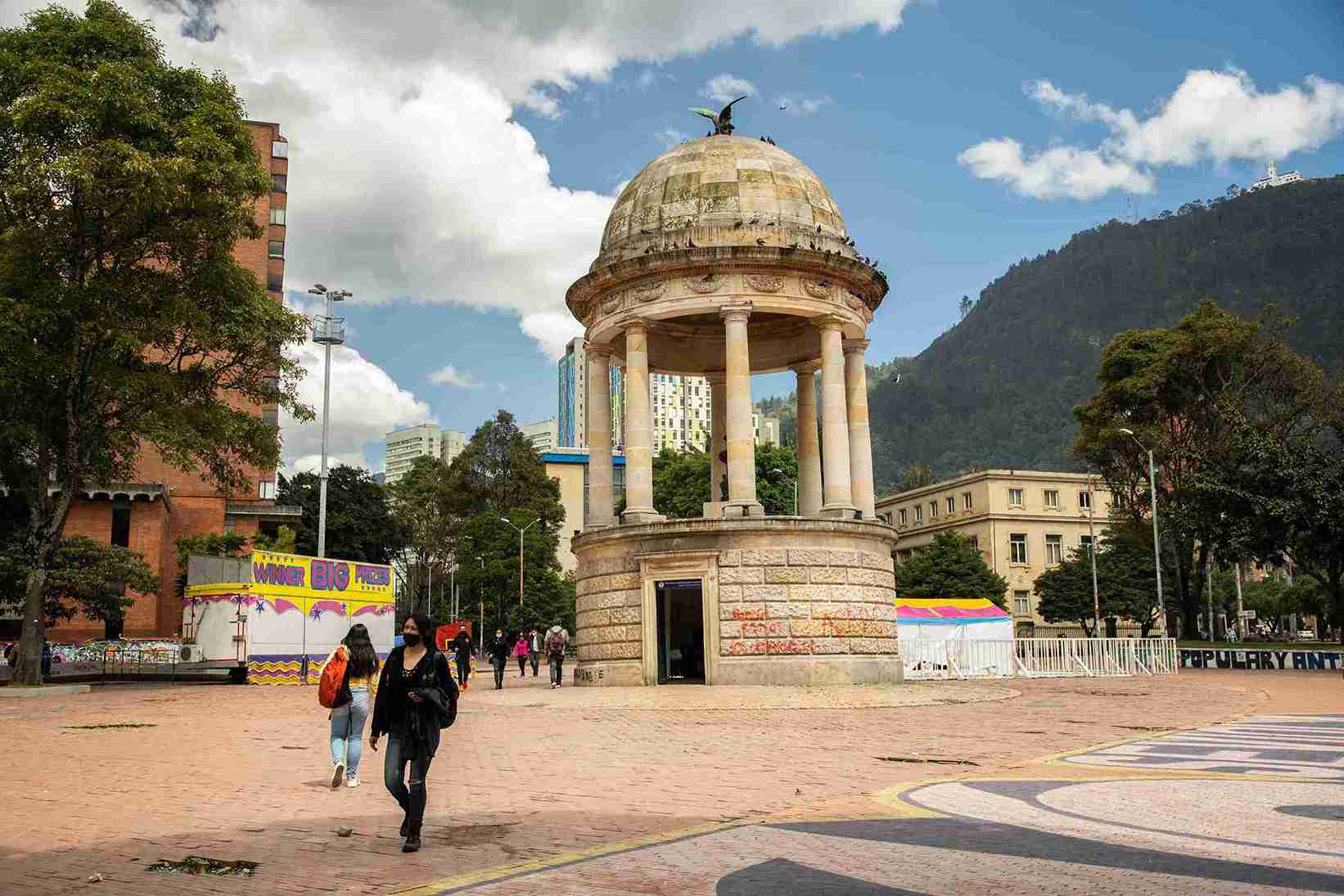Parque de Los Periodistas Gabriel García Márquez en Bogotá