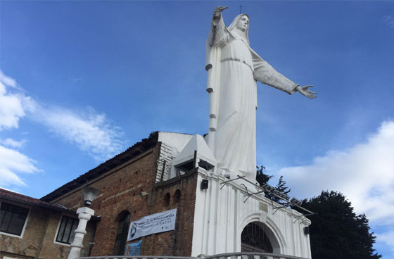 VIRGEN DE LA INMACULADA CONCEPCIÓN. (CERRO DE GUADALUPE) - https://bogota.gov.co/mi-ciudad/cultura-deporte-y-recreacion/cerro-de-guadalupe-una-joya-bogotana-que-no-puede-dejar-de