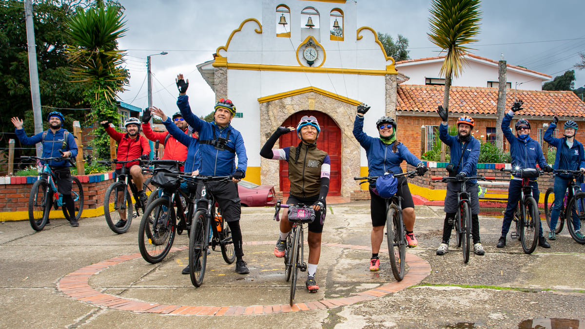 The meeting and departure point for this tour is in the Pasquilla village, in the rural area of Ciudad Bolivar.  Photo by Santiago Rincón - IDT