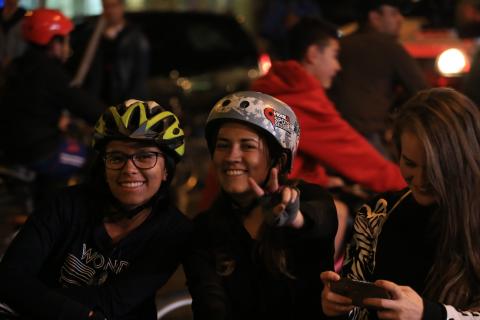  ciclovía nocturna