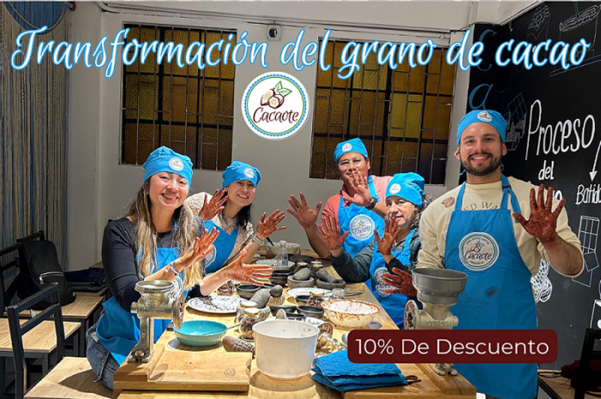 ¡Ven y transforma el cacao como nuestros ancestros! 