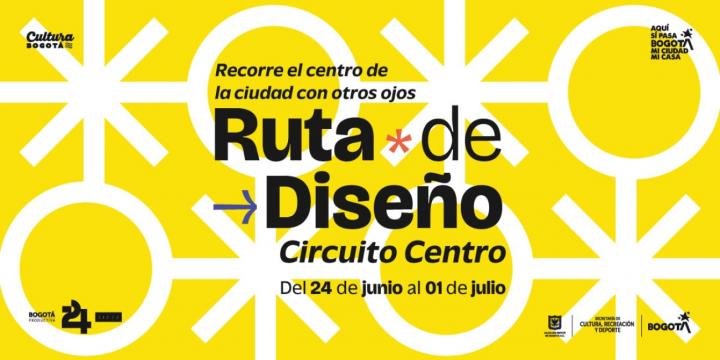Prográmate para la Ruta de Diseño Circuito Centro en Bogotá