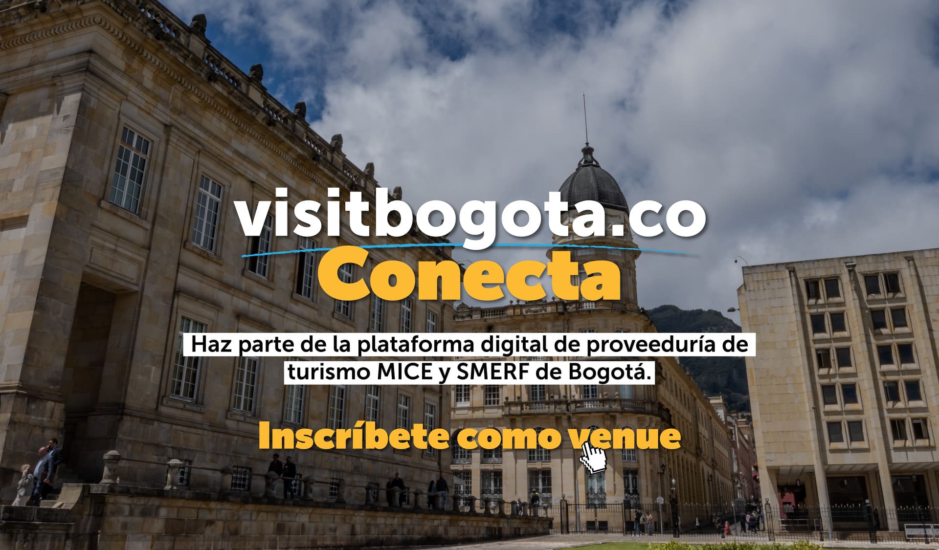 Banner inscripción Venue