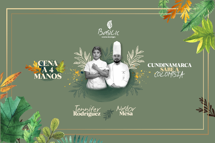 Cena a 4 Manos. Cundinamarca Sabe a Colombia