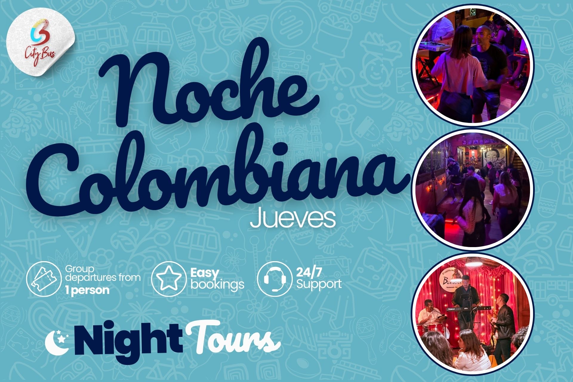  Jueves de noche en Colombia