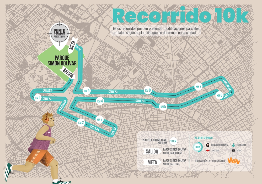 10K mmB 2025 Race Course. Photo: MMB