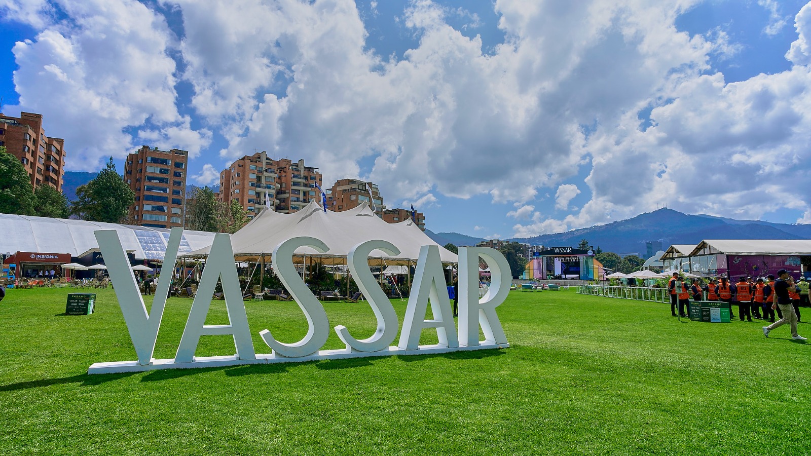 El parque El Country, en el norte de Bogotá, será la sede de la octava edición de Vassar Feria. Foto: Vassar Feria