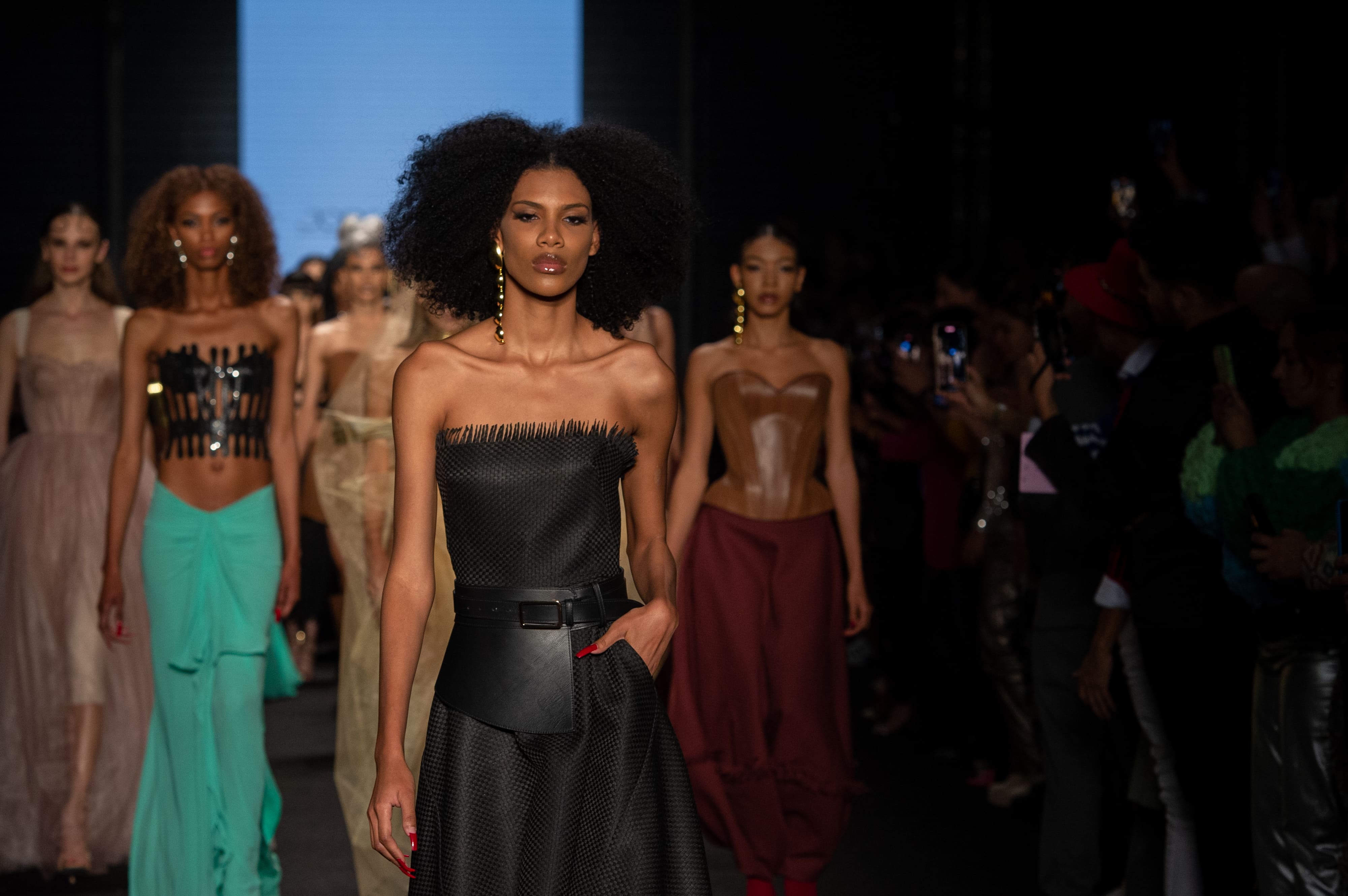 This event is not only an opportunity for local entrepreneurs; it is also an opportunity for new faces in modeling. Photo by CCB 