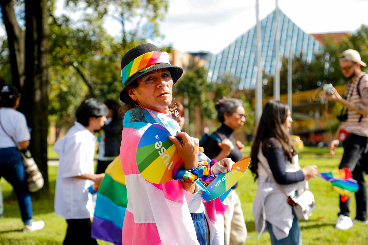 Marcha LGBTI por Bogotá 2024. Foto: Manuela Picón - Archivo IDT 