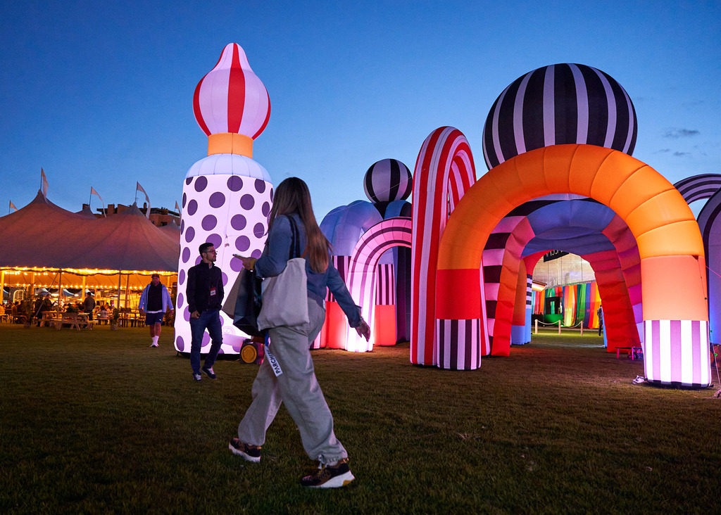 El Country Park will be adorned with colorful and innovative Christmas lights. Photo: Vassar. 