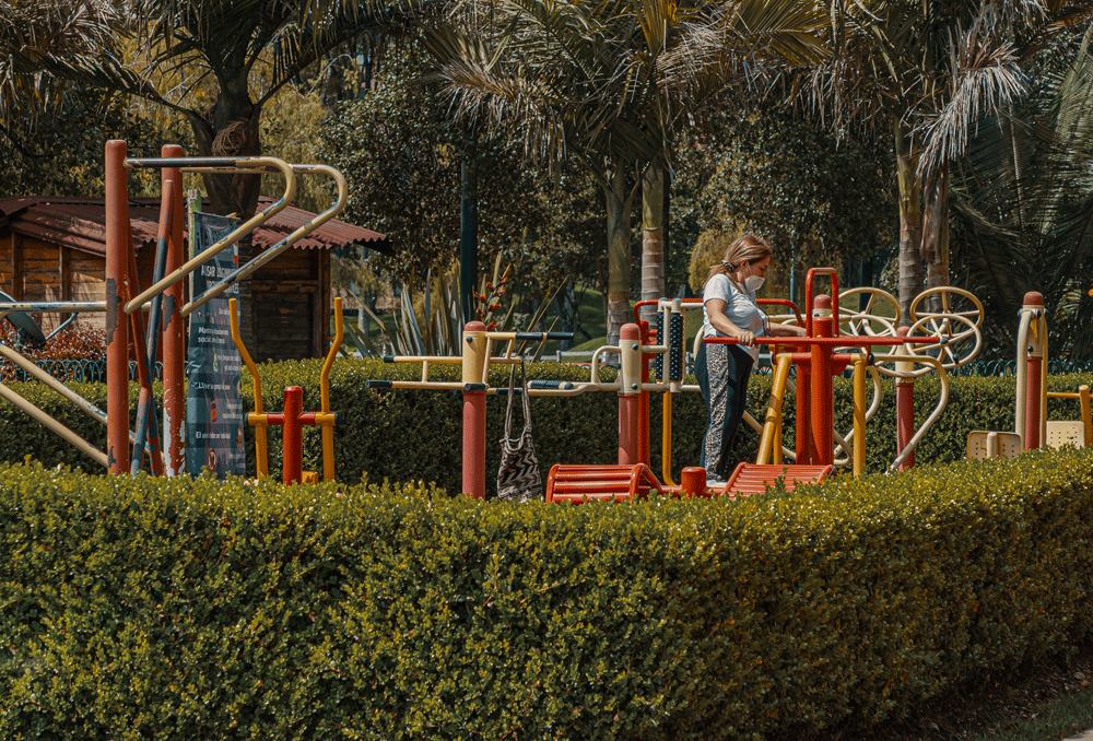 Parque El Lago o Parque de Los Novios