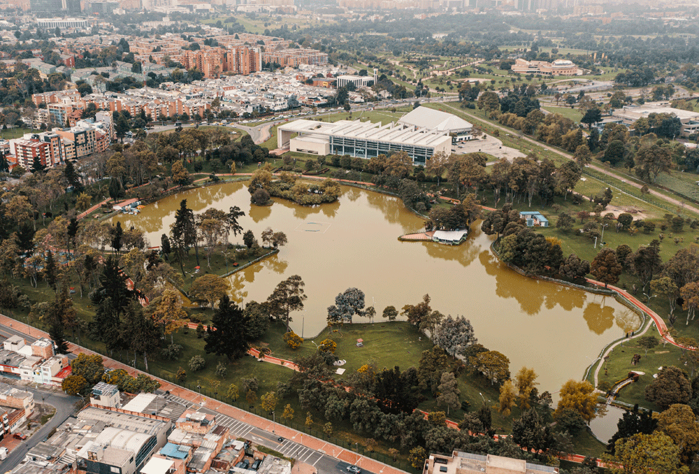 Parque El Lago o Parque de Los Novios