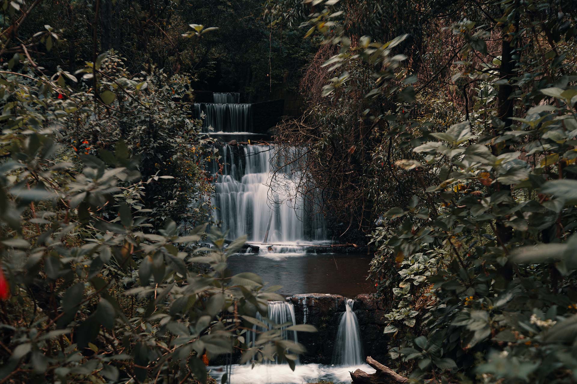 Cascada Chusque, que da origen al río ancestral Vicachá, uno de los mayores atractivos del sendero. Foto: IDT