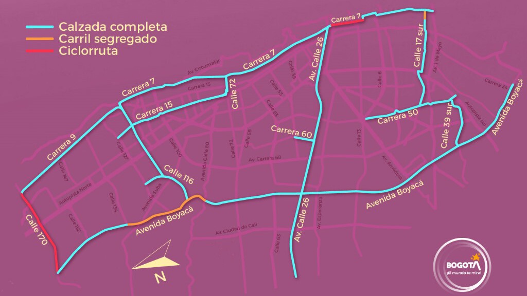 La actividad se realizará el jueves 11 de diciembre, entre las 6:00 p. m. y la medianoche. Foto: Cortesía Alcaldía Mayor de Bogotá.