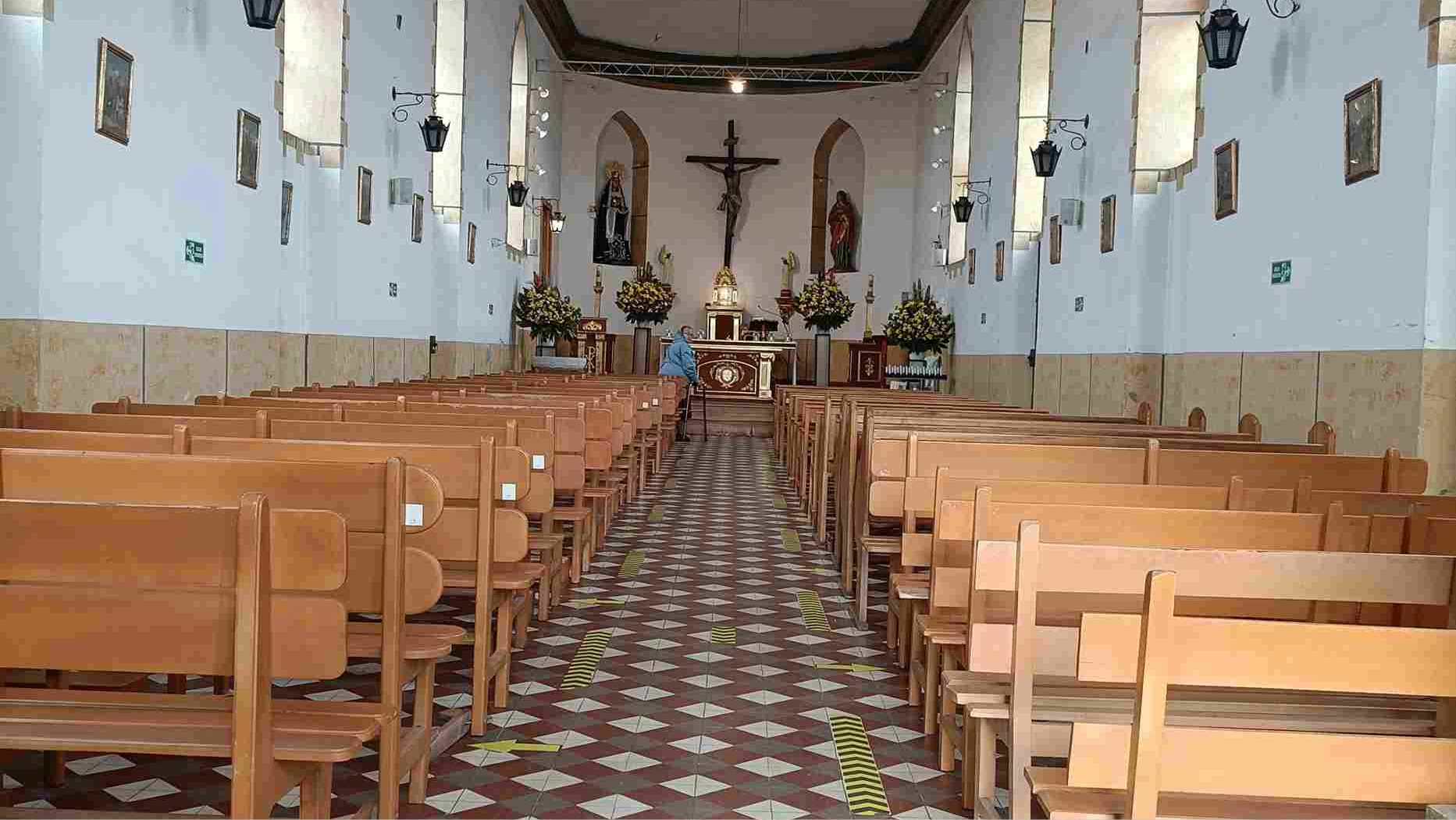 Our Lady of Sorrows - Zipaquirá. Photo: IDECUT Courtesy 