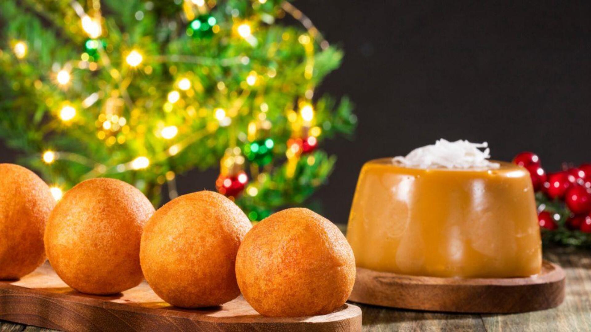 Natilla y buñuelos: dos platos emblemáticos de la Navidad en Colombia. Foto: Pixabay.